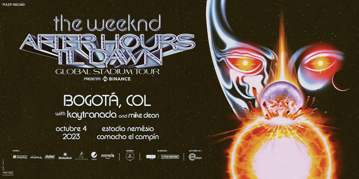 Confirmado! The Weeknd anunció concierto en Colombia